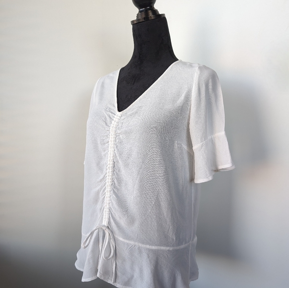 Modstrom Women's White Blouse - Picture 5 of 7